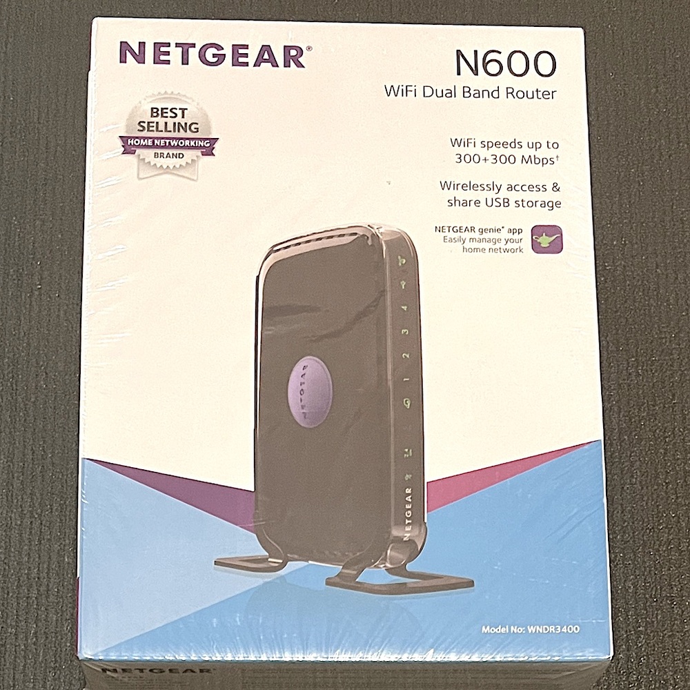 Netgear N600 wifi dual band router